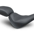 Load image into Gallery viewer, Mustang 18-21 Harley Softail Slim Wide Tripper Passenger Seat - Black - Side View