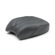 Load image into Gallery viewer, Mustang 18-21 Harley Softail Slim Wide Tripper Passenger Seat Diamond Stitch - Black - Side View