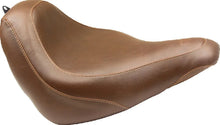 Load image into Gallery viewer, Mustang 18-21 Harley Softail Slim Wide Tripper Solo Seat - Brown - Main Product View
