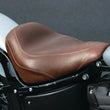 Load image into Gallery viewer, Mustang 18-21 Harley Softail Slim Wide Tripper Solo Seat - Brown - Side View