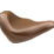 Load image into Gallery viewer, Mustang 18-21 Harley Softail Slim Wide Tripper Solo Seat - Brown - Detail View