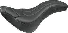 Load image into Gallery viewer, Mustang 18-21 Harley Street Bob Standard Touring Recessed Pass Seat - Black - Side View