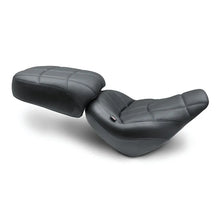 Load image into Gallery viewer, Mustang 18-21 Harley Street Bob Standard Touring Solo Seat Cube - Black - Side View