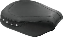 Load image into Gallery viewer, Mustang 18-21 Harley Street Bob Tripper Fastback 1PC Seat Chevron - Black - Main Product View