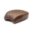 Load image into Gallery viewer, Mustang 18-21 Harley Street Bob Wide Tripper Passenger Seat Diamond Stitch - Brown - Side View