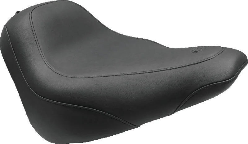 Mustang 18-21 Harley Street Bob Wide Tripper Solo Seat - Black - Main Product View
