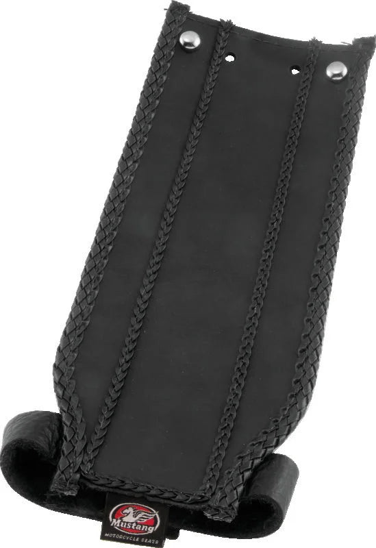 Mustang 18-21 Harley Street Bob Wide Tripper Solo Seat w/ Driver Backrest - Brown - Main Product View