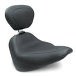 Load image into Gallery viewer, Mustang 18-21 Harley Street Bob Wide Tripper Solo Seat w/Driver Backrest - Black - Side View