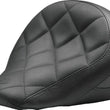 Load image into Gallery viewer, Mustang 18-21 Indian Scout Bobber Standard Touring Solo Seat Diamond Stitch - Black - Main Product View