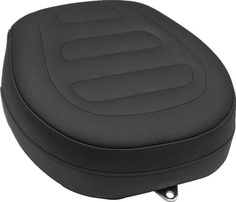 Mustang 18-23 Harley Fat Boy Wide Tripper Solo Seat - Black - Main Product View