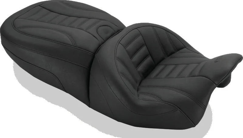 Mustang 20-22 Indian Challenger Fastback 1PC Seat - Black - Main Product View