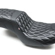 Load image into Gallery viewer, Mustang 20-22 Indian Challenger Squareback 1PC Seat w/ Diamond Stitch - Black