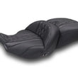 Load image into Gallery viewer, Mustang 2023-2025 Harley CVO Road Glide (ST) Heated Standard Reach One-Piece, 2 UP Seat Black