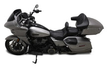 Load image into Gallery viewer, Mustang 23-24 HD CVO Rd Glide(ST), 2024 Rd Glide and Str Glide Touring Solo Seat - Black/Gray Stitch - Side View