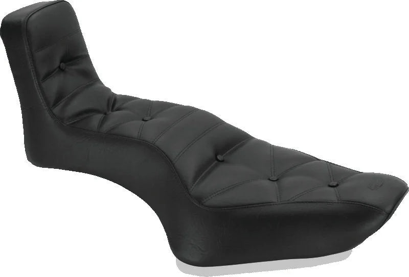 Mustang 23-24 HD CVO Road Glide(ST), 2024 Rd Glide and Street Glide Deluxe Pass Arm Backrest - Black - Main Product View