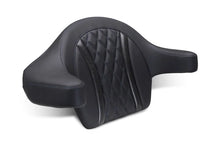 Load image into Gallery viewer, Mustang 23-25 Harley CVO Road Glide (ST) Deluxe Diamond Ext Arm Wrap-around Backrest Black