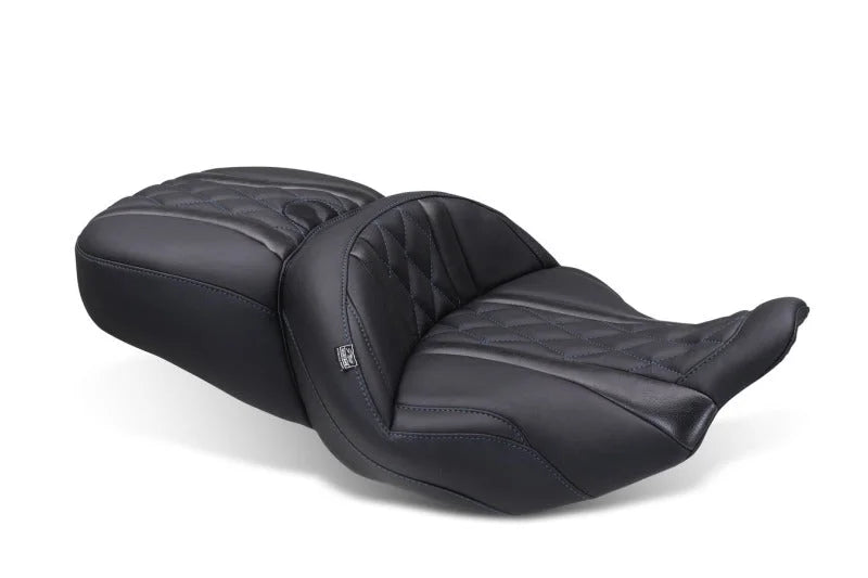 Mustang 23-25 Harley CVO Road Glide (ST) Super Touring Standard Reach One-Piece, 2 UP Black
