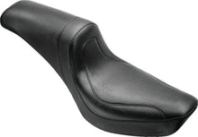 Load image into Gallery viewer, Mustang 58-84 Harley FX/FL Fastback 1PC Seat - Black - Side View