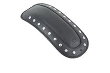 Load image into Gallery viewer, Mustang 58-84 Harley FX/FL Fender Bib w/Studs - Black - Main Product View