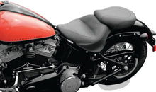 Load image into Gallery viewer, Mustang 58-84 Harley FX/FL Fender Bib w/Studs - Black - Side View
