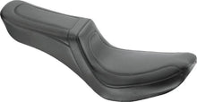 Load image into Gallery viewer, Mustang 58-84 Harley FX/FL Squareback 1PC Seat - Black - Main Product View