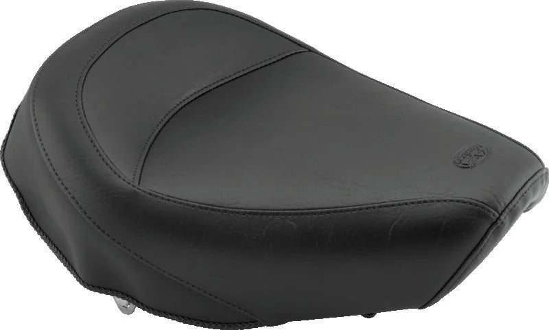 Mustang 58-84 Harley FX/FL Standard Touring Solo Seat - Black - Main Product View