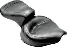Load image into Gallery viewer, Mustang 58-84 Harley FX/FL Wide Touring 1PC Seat - Black - Main Product View
