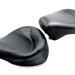 Load image into Gallery viewer, Mustang 58-84 Harley FX/FL Wide Touring Solo Seat - Black - Main Product View