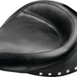 Load image into Gallery viewer, Mustang 58-84 Harley FX/FL Wide Touring Solo Seat w/Studs- Black - Main Product View