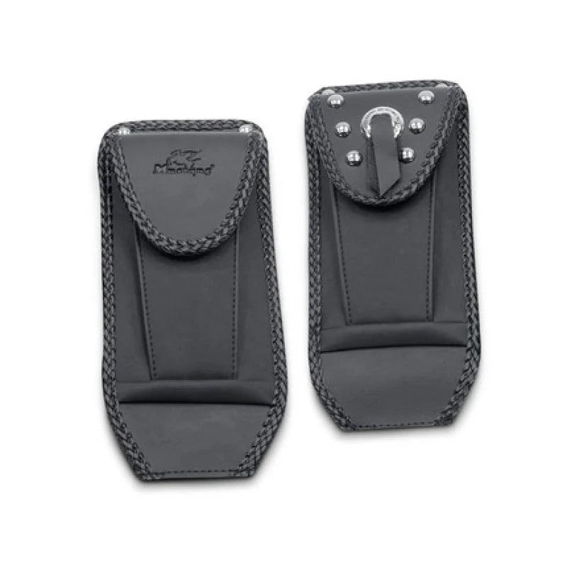 Mustang 65-86 Harley Early FL Touring Tank Bib - Black - Main Product View