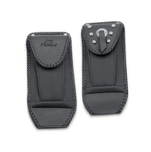 Load image into Gallery viewer, Mustang 65-86 Harley Early FL Touring Tank Bib - Black - Main Product View