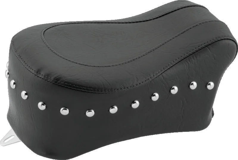 Mustang 65-86 Harley Early FL Touring Tank Bib w/Studs - Black - Main Product View