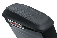 Load image into Gallery viewer, Mustang 80-07 Harley Early FL Touring Saddlebag Lid Covers Diamond Stitch - Black - Main Product View