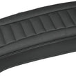 Load image into Gallery viewer, Mustang 80-07 Harley Early FL Touring Saddlebag Lid Covers Diamond Stitch - Black - Side View