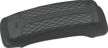 Load image into Gallery viewer, Mustang 80-07 Harley Early FL Touring Saddlebag Lid Covers w/Studs- Black - Main Product View