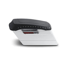 Load image into Gallery viewer, Mustang 80-07 Harley Early FL Touring Saddlebag Lid Covers w/Studs- Black - Side View