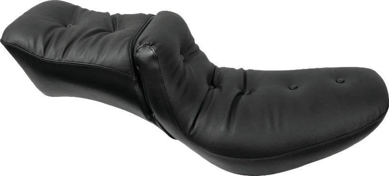 Mustang 80-07 Harley Early FLH Touring Tank Bib - Black - Main Product View