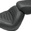 Load image into Gallery viewer, Mustang 80-88 Harley Electra Glide, Tour Glide Wide Touring 1PC Seat Regal - Black - Side View