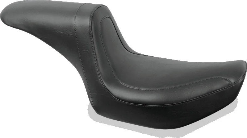 Mustang 82-00 Harley FXR Fastback 1PC Seat - Black - Main Product View
