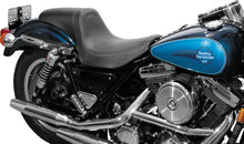 Load image into Gallery viewer, Mustang 82-00 Harley FXR Fastback 1PC Seat - Black - Side View