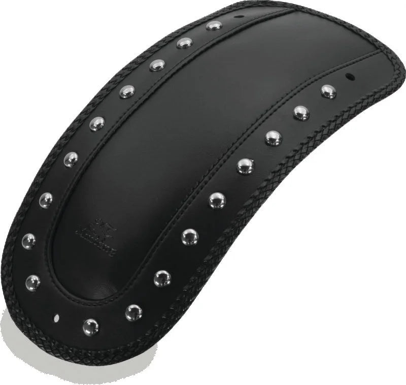 Mustang 82-00 Harley FXR Jody Perewitz Design Solo Seat (Frame Mounted) - Black - Side View