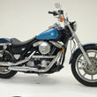 Load image into Gallery viewer, Mustang 82-00 Harley FXR Jody Perewitz Design Solo Seat (Hinge Mounted) - Black - Main Product View