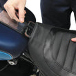Load image into Gallery viewer, Mustang 82-00 Harley FXR Jody Perewitz Design Solo Seat (Hinge Mounted) - Black - Installation View