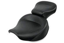 Load image into Gallery viewer, Mustang 82-00 Harley FXR Wide Touring 1PC Seat - Black - Side View