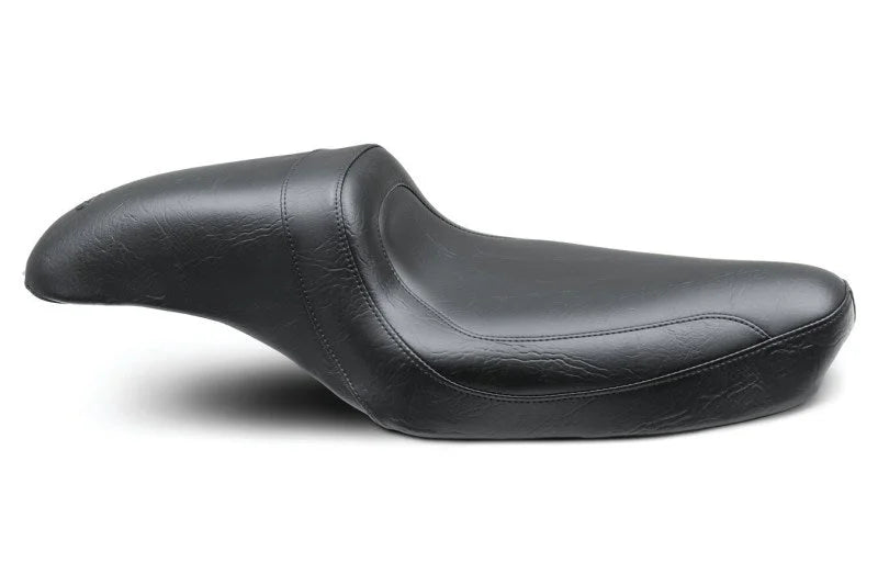 Mustang 82-03 Harley Sportster Fastback 1PC Seat - Black - Side View