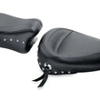 Load image into Gallery viewer, Mustang 82-03 Harley Sportster Standard Touring Solo Seat w/Studs - Black - Main Product View