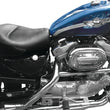 Load image into Gallery viewer, Mustang 82-03 Harley Sportster Wide Touring Solo Seat - Black - Main Product View