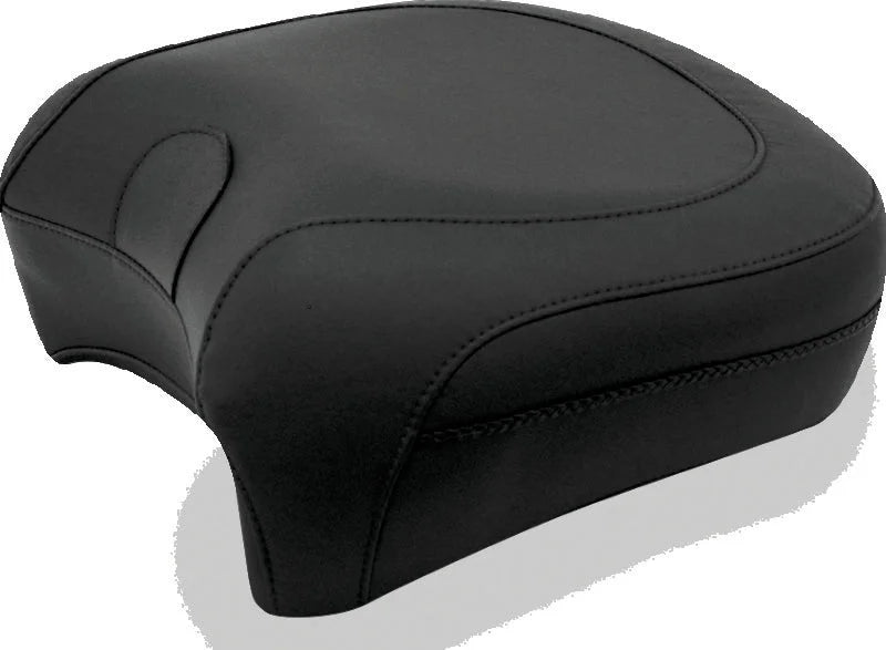 Mustang 83-21 Harley Electra Glide, Rd King Police Standard Touring Passenger Seat - Black - Side View