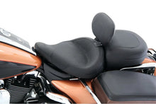 Load image into Gallery viewer, Mustang 83-21 Harley Electra Glide,Rd King Police Standard Touring Passenger Seat Textured - Black - Main Product View