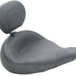 Load image into Gallery viewer, Mustang 83-21 Harley Electra Glide,Rd King Police Std Touring Solo Seat w/Driver Backrest - Black